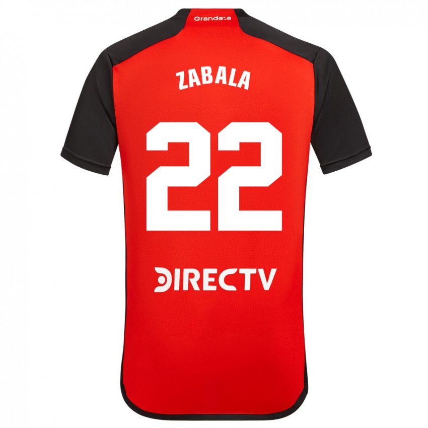 Criança Camisola Daniel Zabala #22 Vermelho Preto Branco Alternativa 2024/25 Camisa Brasil