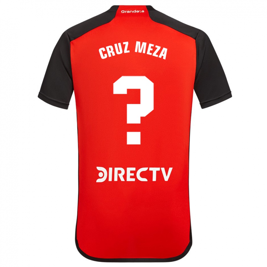 Criança Camisola Juan Cruz Meza #0 Vermelho Preto Branco Alternativa 2024/25 Camisa Brasil