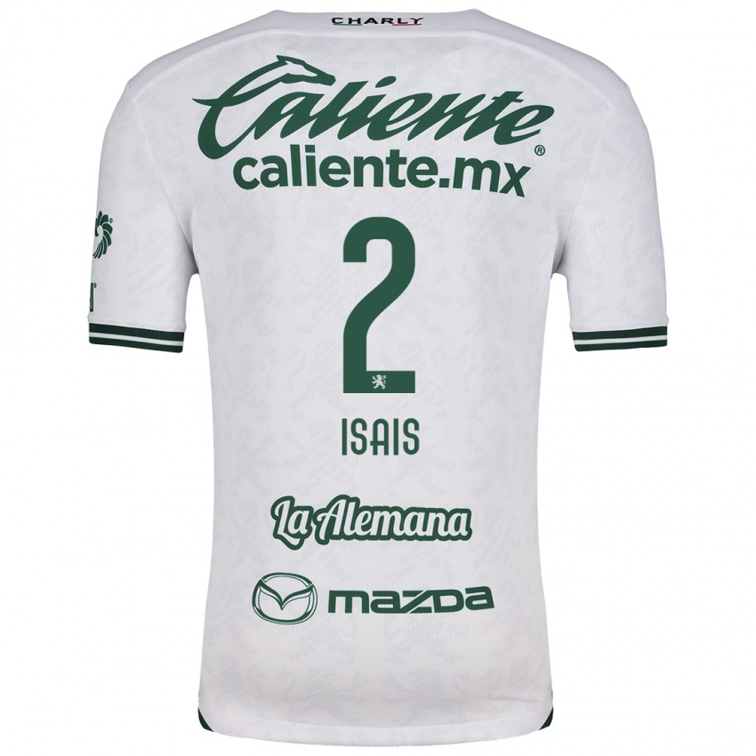 Criança Camisola Mauricio Isaís #2 Branco Verde Alternativa 2024/25 Camisa Brasil