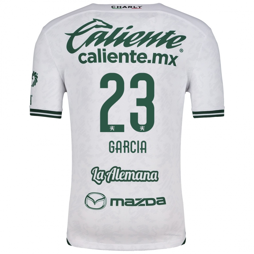 Criança Camisola Óscar García #23 Branco Verde Alternativa 2024/25 Camisa Brasil