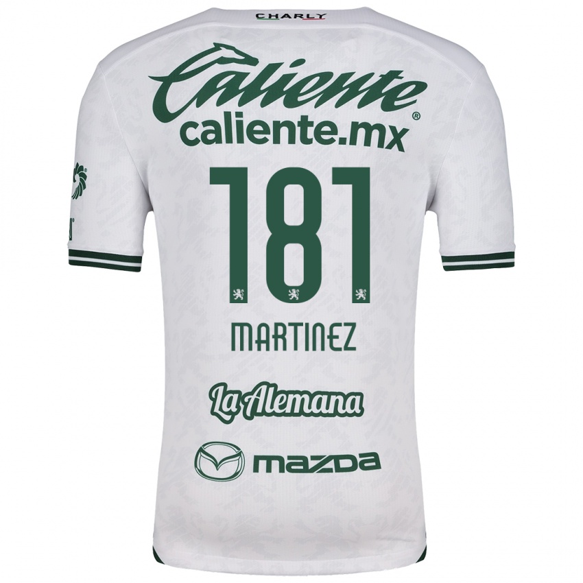 Criança Camisola Irving Martínez #181 Branco Verde Alternativa 2024/25 Camisa Brasil