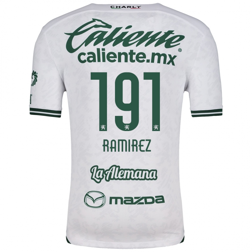 Criança Camisola Ian Ramírez #191 Branco Verde Alternativa 2024/25 Camisa Brasil