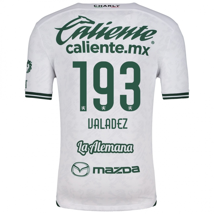 Criança Camisola Luis Valadez #193 Branco Verde Alternativa 2024/25 Camisa Brasil