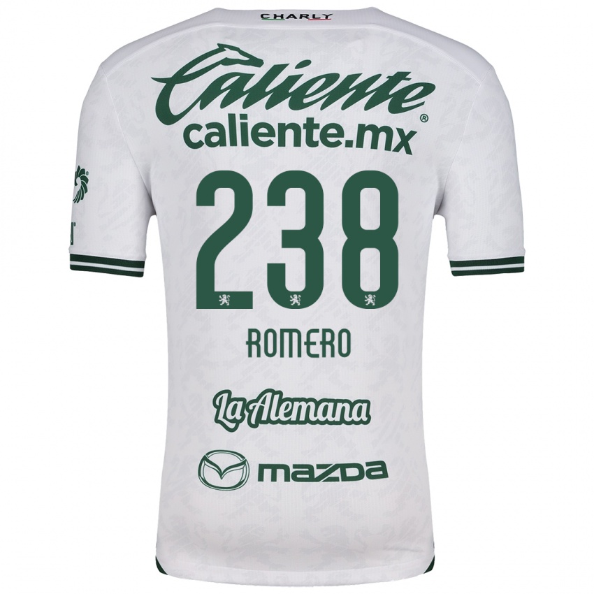 Criança Camisola Paulo Romero #238 Branco Verde Alternativa 2024/25 Camisa Brasil