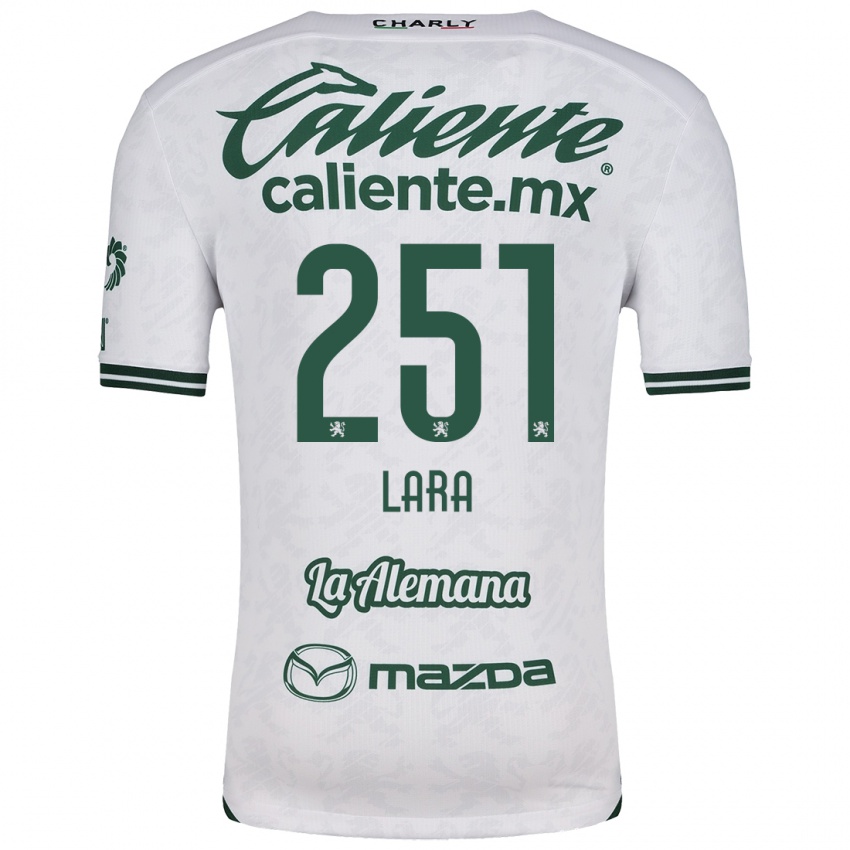 Criança Camisola Tristán Lara #251 Branco Verde Alternativa 2024/25 Camisa Brasil