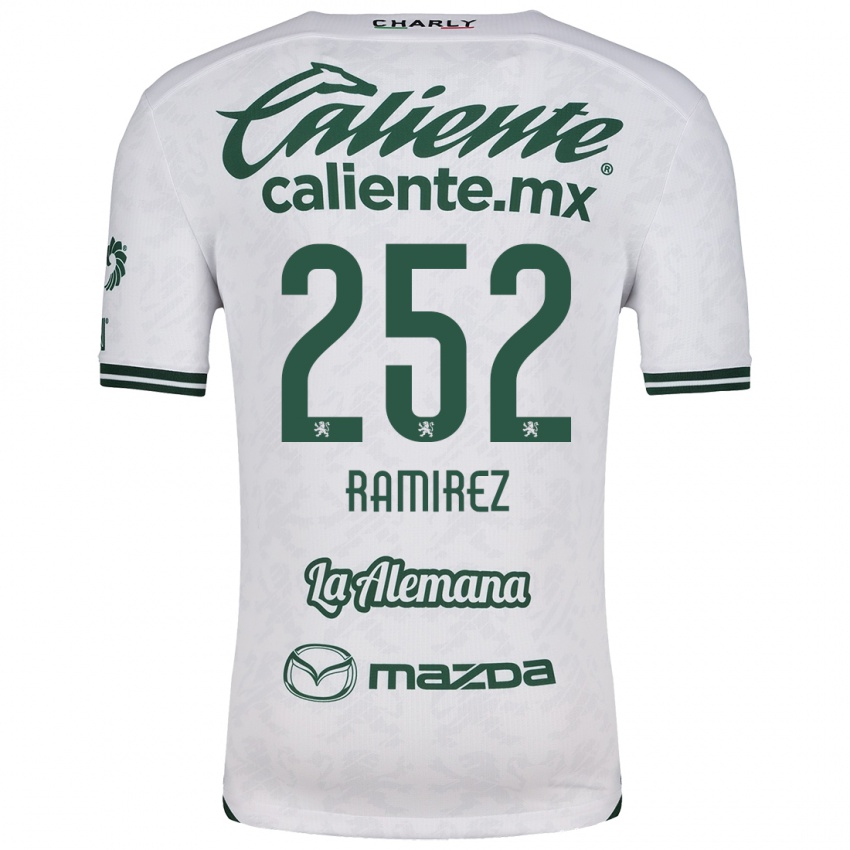 Criança Camisola Luis Ramírez #252 Branco Verde Alternativa 2024/25 Camisa Brasil