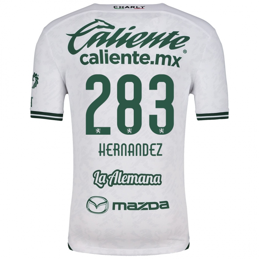 Criança Camisola Karin Hernández #283 Branco Verde Alternativa 2024/25 Camisa Brasil