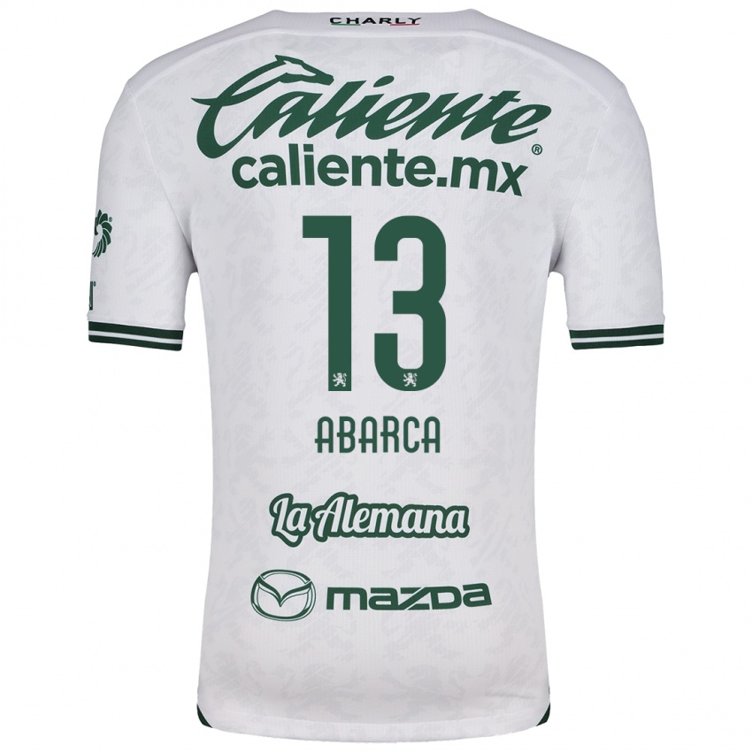 Criança Camisola Vidalia Abarca #13 Branco Verde Alternativa 2024/25 Camisa Brasil