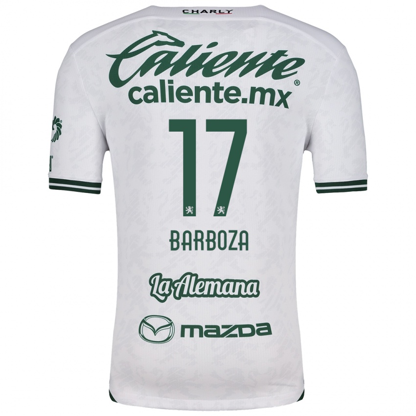 Criança Camisola Marypaz Barboza #17 Branco Verde Alternativa 2024/25 Camisa Brasil