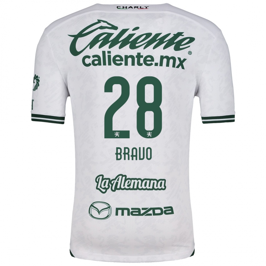 Criança Camisola Ruth Bravo #28 Branco Verde Alternativa 2024/25 Camisa Brasil