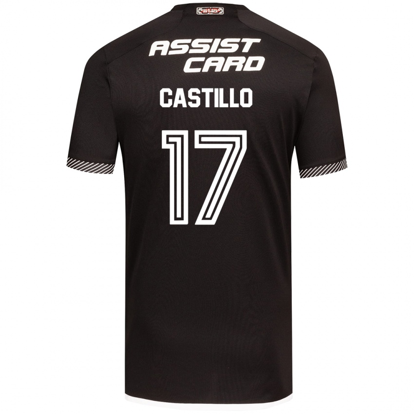 Criança Camisola Fabián Castillo #17 Preto Branco Alternativa 2024/25 Camisa Brasil