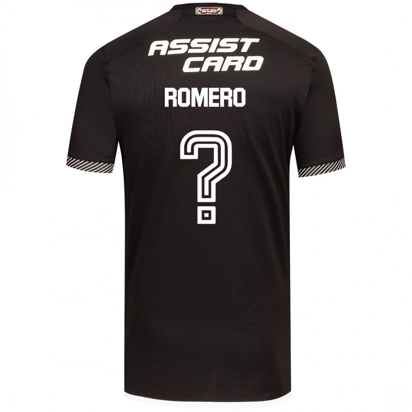 Criança Camisola Enzo Romero #0 Preto Branco Alternativa 2024/25 Camisa Brasil