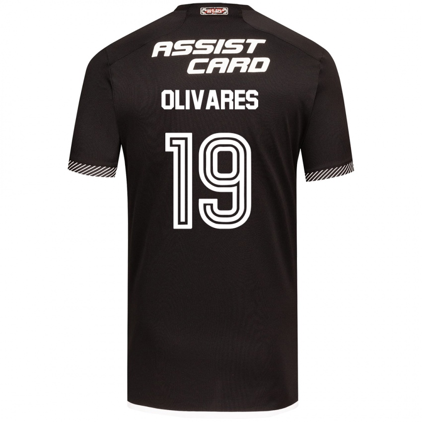 Criança Camisola Michelle Olivares #19 Preto Branco Alternativa 2024/25 Camisa Brasil