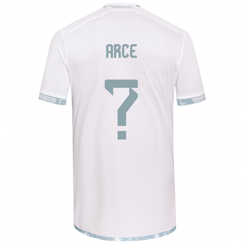 Criança Camisola Agustín Arce #0 Branco Cinza Alternativa 2024/25 Camisa Brasil