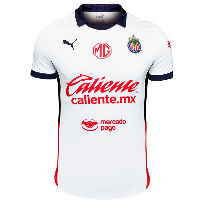 Criança Camisola Djorkaeff Canizalez #351 Branco Vermelho Azul Alternativa 2024/25 Camisa Brasil