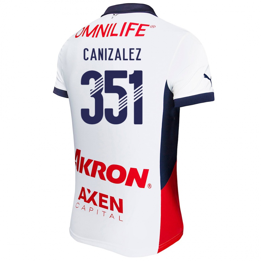 Criança Camisola Djorkaeff Canizalez #351 Branco Vermelho Azul Alternativa 2024/25 Camisa Brasil