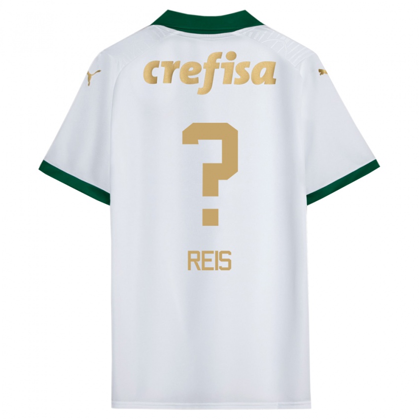 Criança Camisola Vitor Reis #0 Branco Verde Alternativa 2024/25 Camisa Brasil