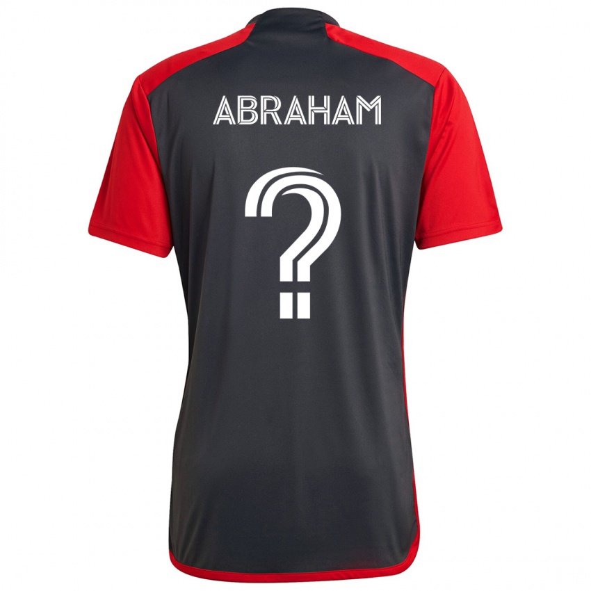 Homem Camisola Nathaniel Abraham #0 Vermelho Acinzentado Principal 2024/25 Camisa Brasil