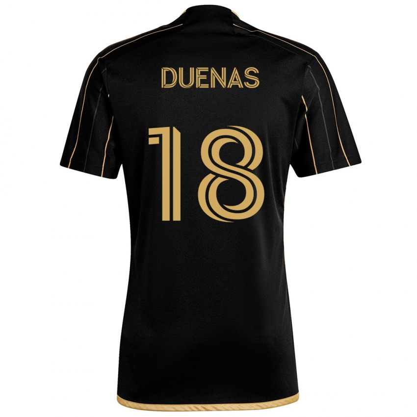 Homem Camisola Érik Dueñas #18 Ouro Preto Principal 2024/25 Camisa Brasil