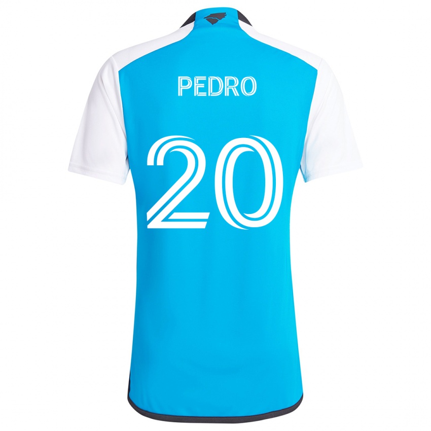 Homem Camisola João Pedro #20 Branco Azulado Principal 2024/25 Camisa Brasil