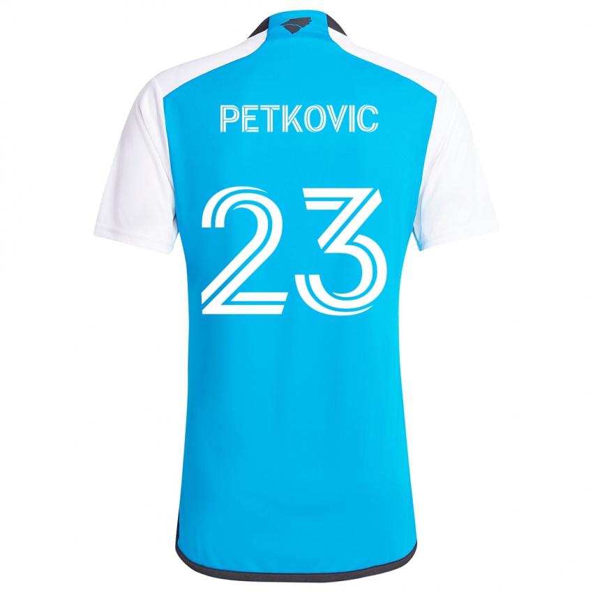 Homem Camisola Nikola Petkovic #23 Branco Azulado Principal 2024/25 Camisa Brasil