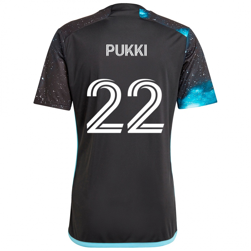 Homem Camisola Teemu Pukki #22 Preto Azul Principal 2024/25 Camisa Brasil