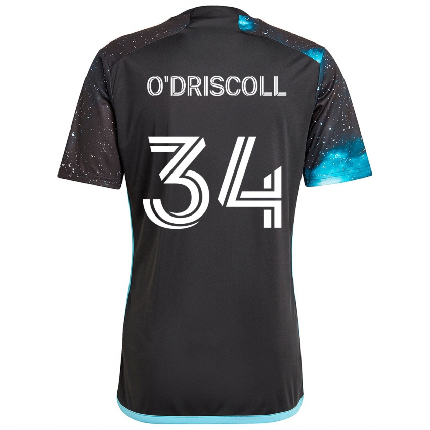 Homem Camisola Rory O'driscoll #34 Preto Azul Principal 2024/25 Camisa Brasil