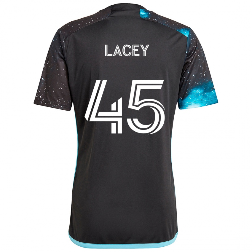 Homem Camisola Kameron Lacey #45 Preto Azul Principal 2024/25 Camisa Brasil