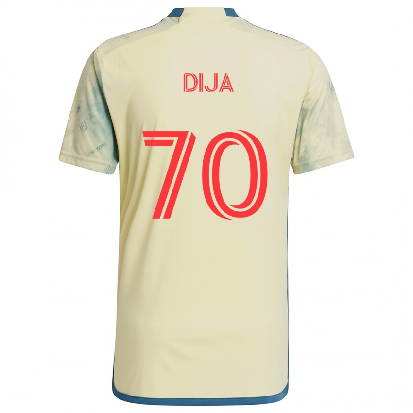 Homem Camisola Dija #70 Amarelo Vermelho Azul Principal 2024/25 Camisa Brasil