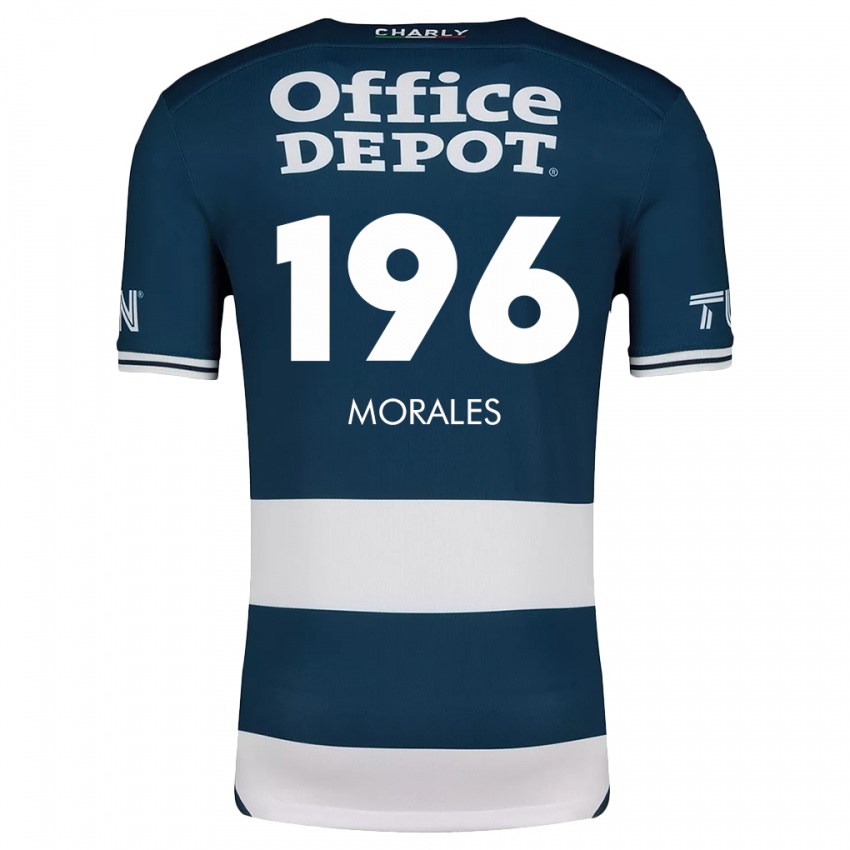 Homem Camisola Erik Morales #196 Branco Azulado Principal 2024/25 Camisa Brasil