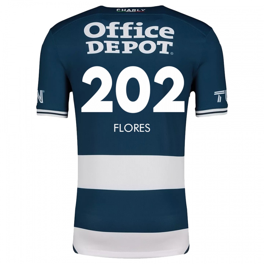 Homem Camisola Luis Flores #202 Branco Azulado Principal 2024/25 Camisa Brasil