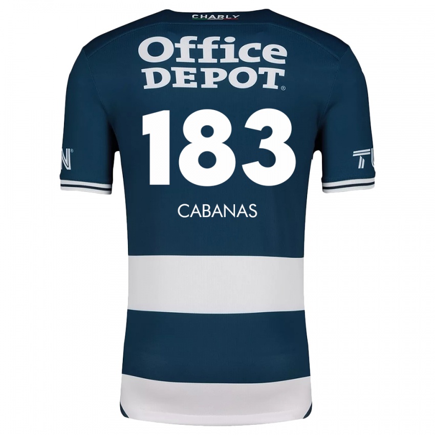 Homem Camisola Mauricio Cabañas #183 Branco Azulado Principal 2024/25 Camisa Brasil