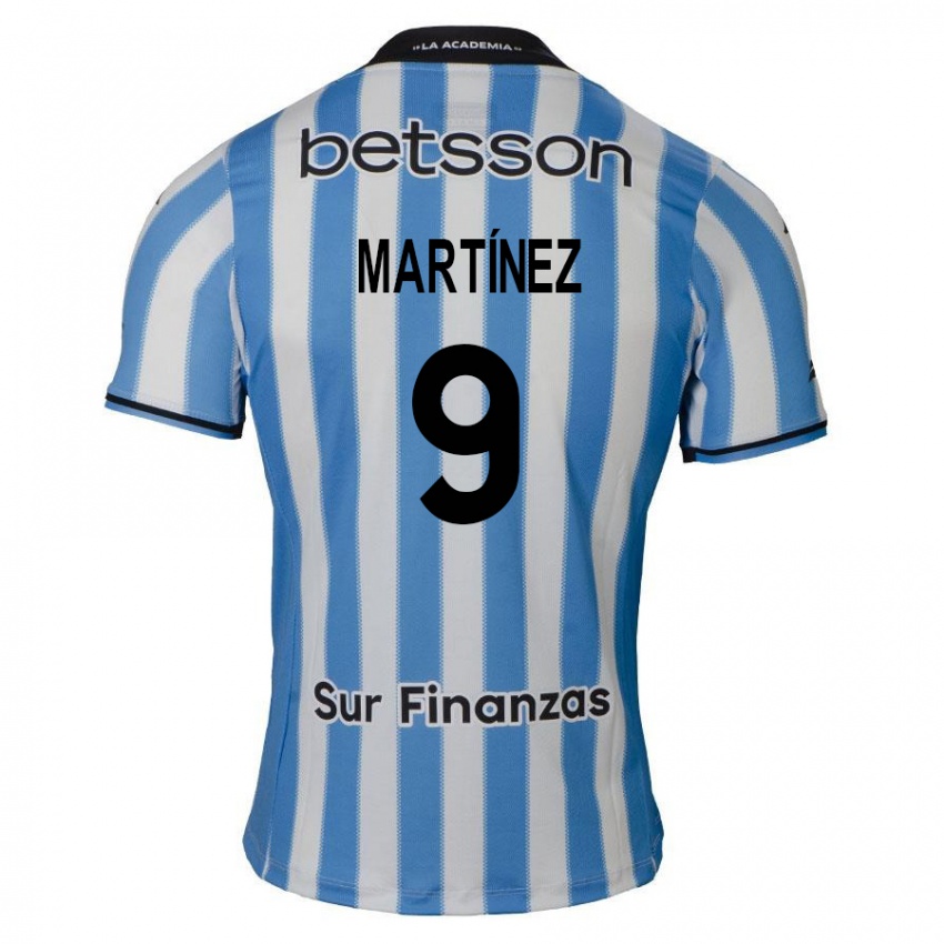 Homem Camisola Adrián Martínez #9 Azul Branco Preto Principal 2024/25 Camisa Brasil