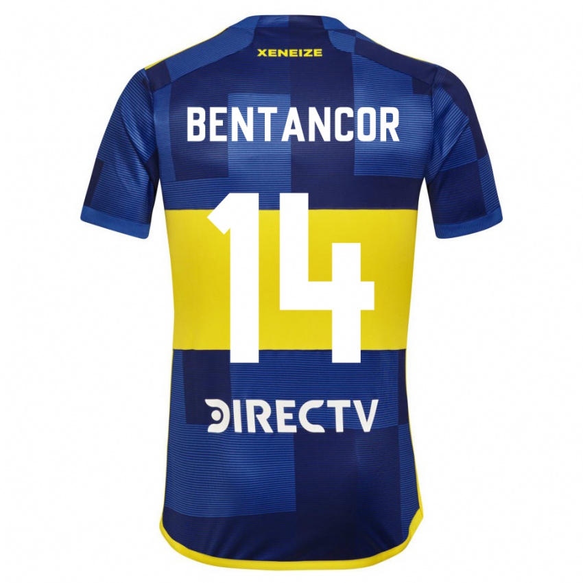 Homem Camisola Thomás Bentancor #14 Azul Amarelo Principal 2024/25 Camisa Brasil