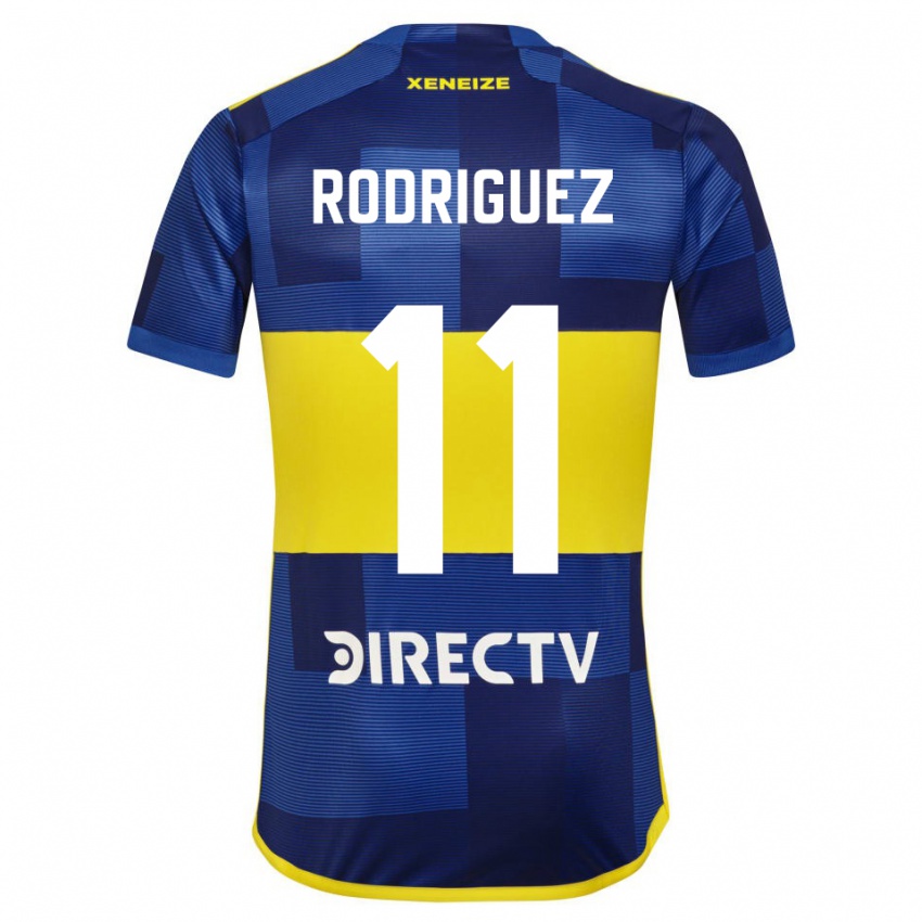 Homem Camisola Yamila Rodriguez #11 Azul Amarelo Principal 2024/25 Camisa Brasil