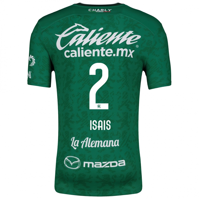 Homem Camisola Mauricio Isaís #2 Verde Branco Principal 2024/25 Camisa Brasil