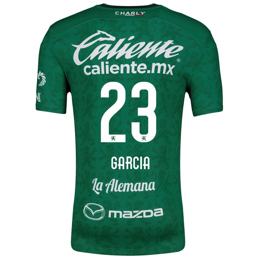 Homem Camisola Óscar García #23 Verde Branco Principal 2024/25 Camisa Brasil