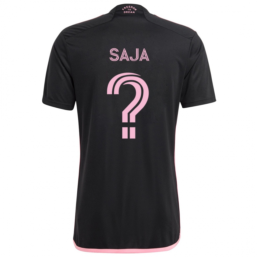 Homem Camisola Mateo Saja #0 Preto Alternativa 2024/25 Camisa Brasil