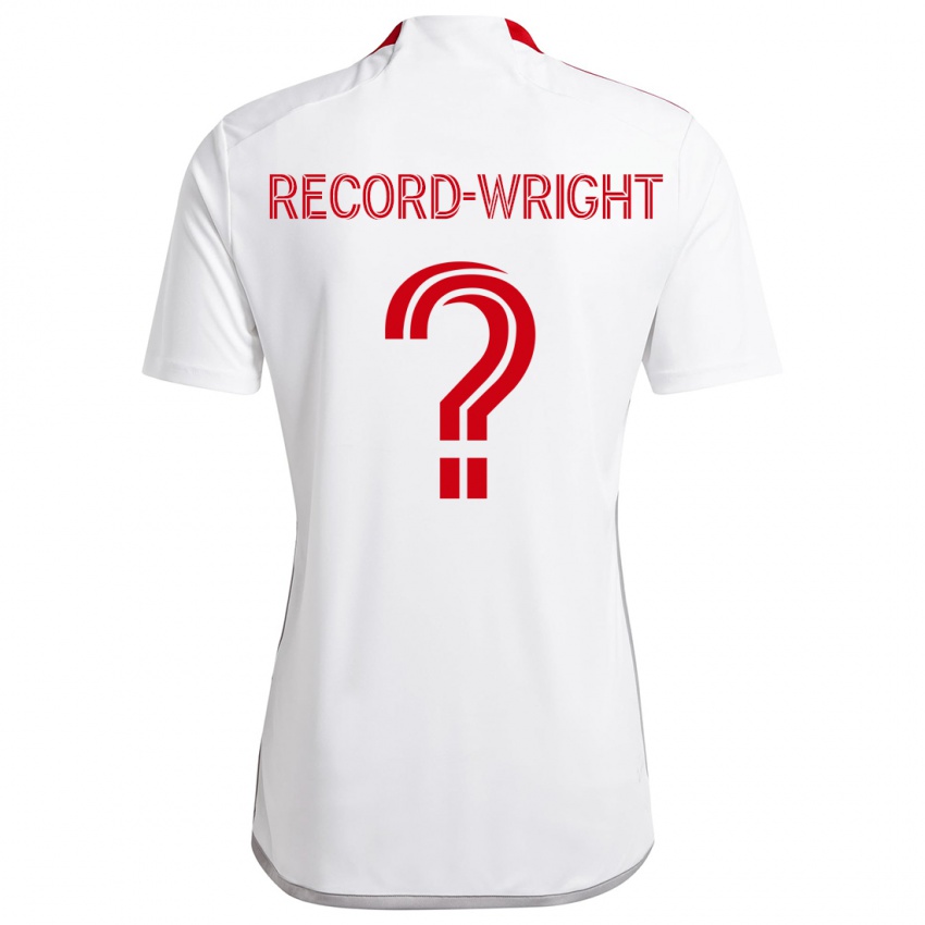 Homem Camisola Kemari Record-Wright #0 Branco Vermelho Alternativa 2024/25 Camisa Brasil