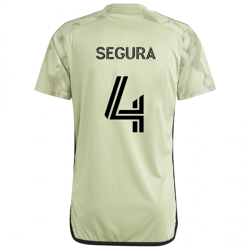 Homem Camisola Eddie Segura #4 Luz Verde Alternativa 2024/25 Camisa Brasil