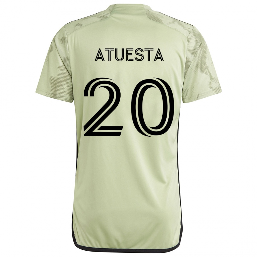 Homem Camisola Eduard Atuesta #20 Luz Verde Alternativa 2024/25 Camisa Brasil