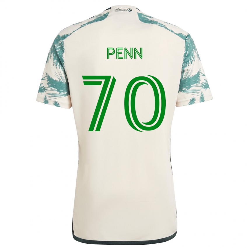 Homem Camisola Josh Penn #70 Bege Castanho Alternativa 2024/25 Camisa Brasil