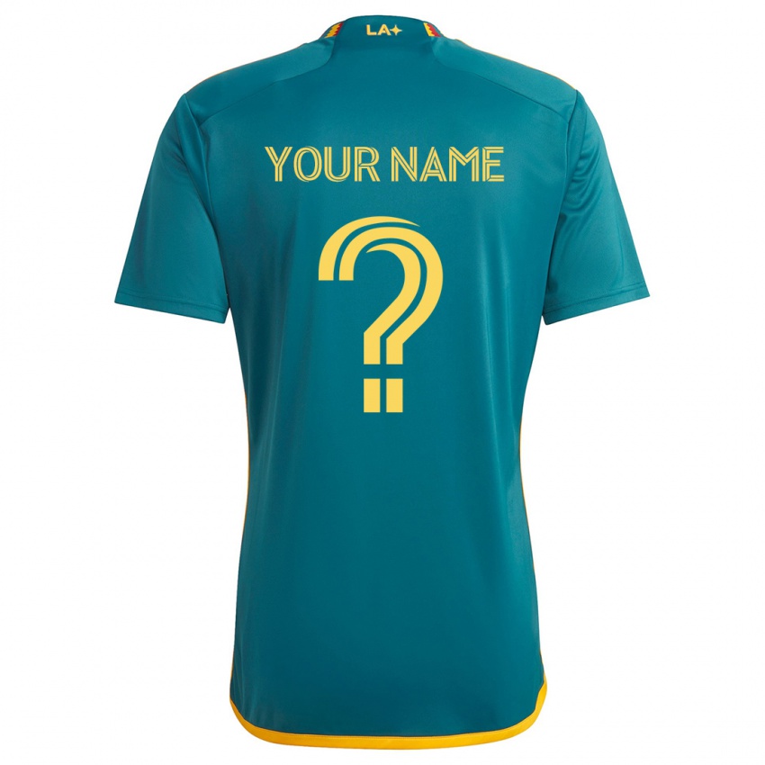 Homem Camisola Seu Nome #0 Verde Amarelo Alternativa 2024/25 Camisa Brasil