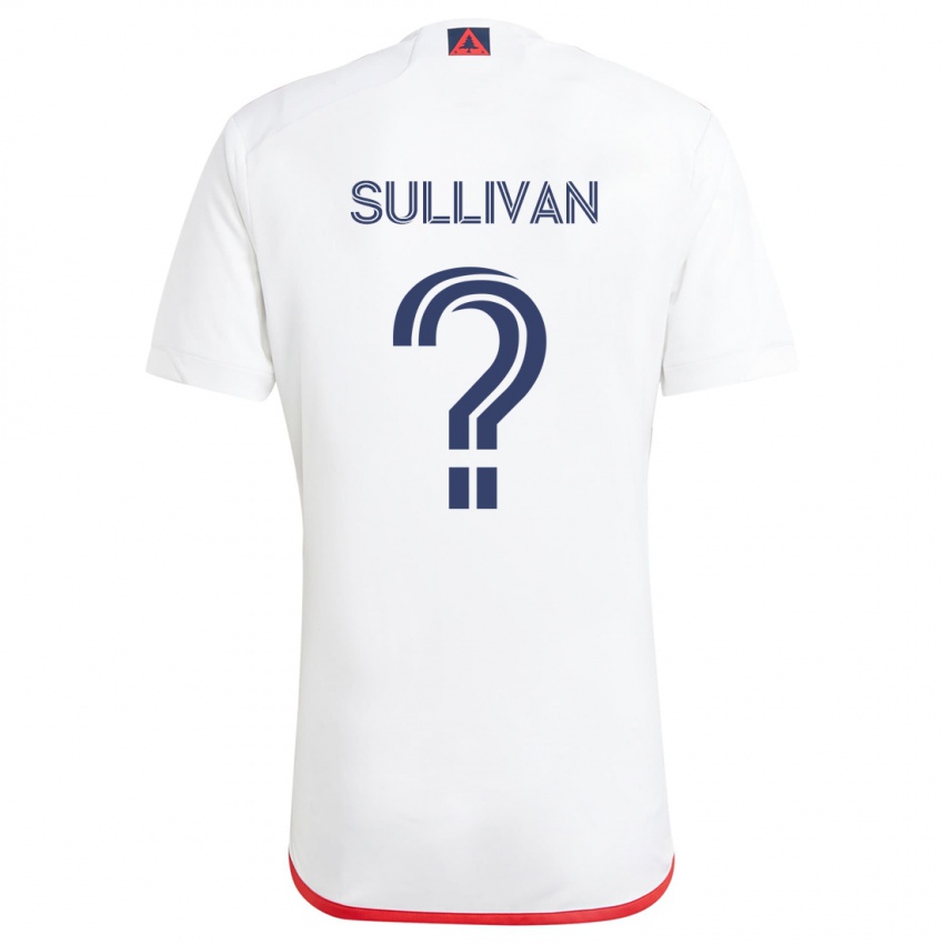 Homem Camisola Mason Sullivan #0 Branco Vermelho Alternativa 2024/25 Camisa Brasil