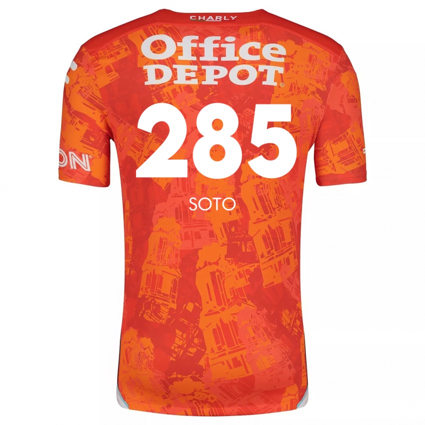 Homem Camisola Edwin Soto #285 Laranja Branco Alternativa 2024/25 Camisa Brasil