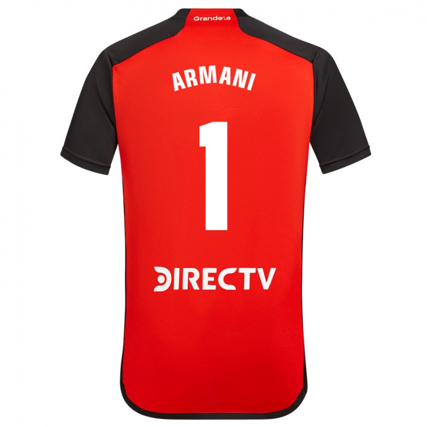 Homem Camisola Franco Armani #1 Vermelho Preto Branco Alternativa 2024/25 Camisa Brasil