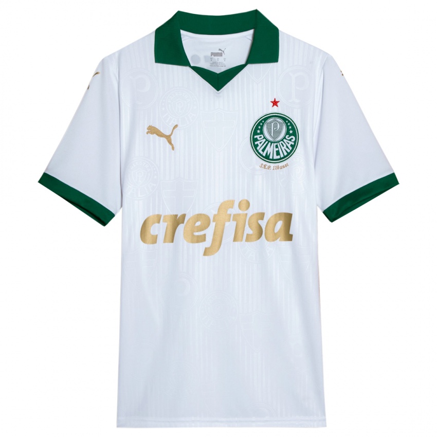 Homem Camisola Thalys #0 Branco Verde Alternativa 2024/25 Camisa Brasil