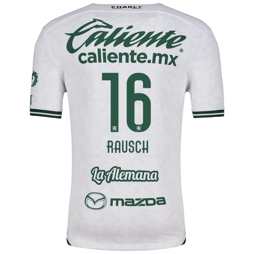 Mulher Camisola Mayalu Rausch #16 Branco Verde Alternativa 2024/25 Camisa Brasil