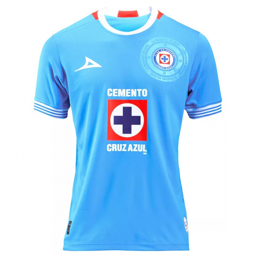 Criança Camisola Amaury Garcia #17 Céu Azul Principal 2024/25 Camisa Brasil