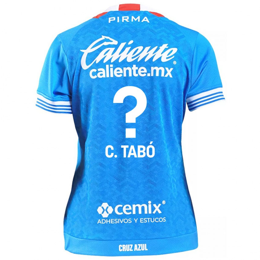 Criança Camisola Christian Tabó #0 Céu Azul Principal 2024/25 Camisa Brasil